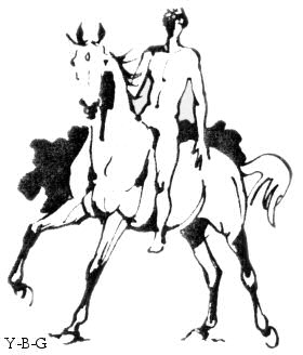 Le Centaure, dessin de Yvan Benoist-Gironnire